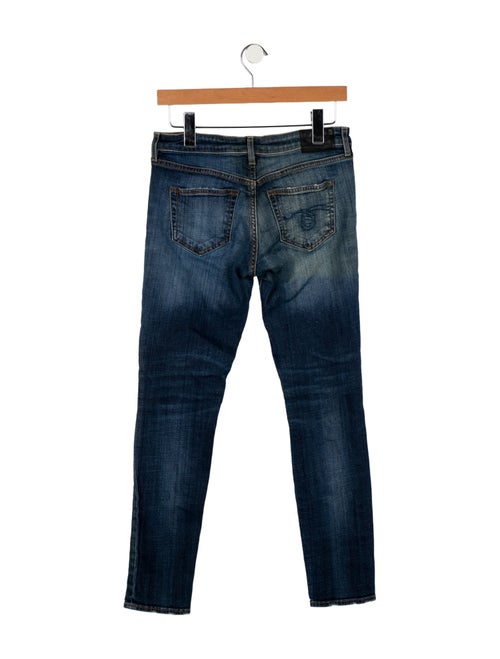 R13 Mid-Rise Skinny Leg Jeans