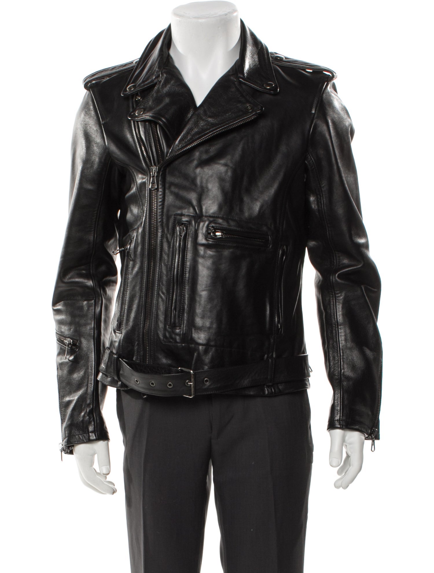 R13 Leather Moto Jacket