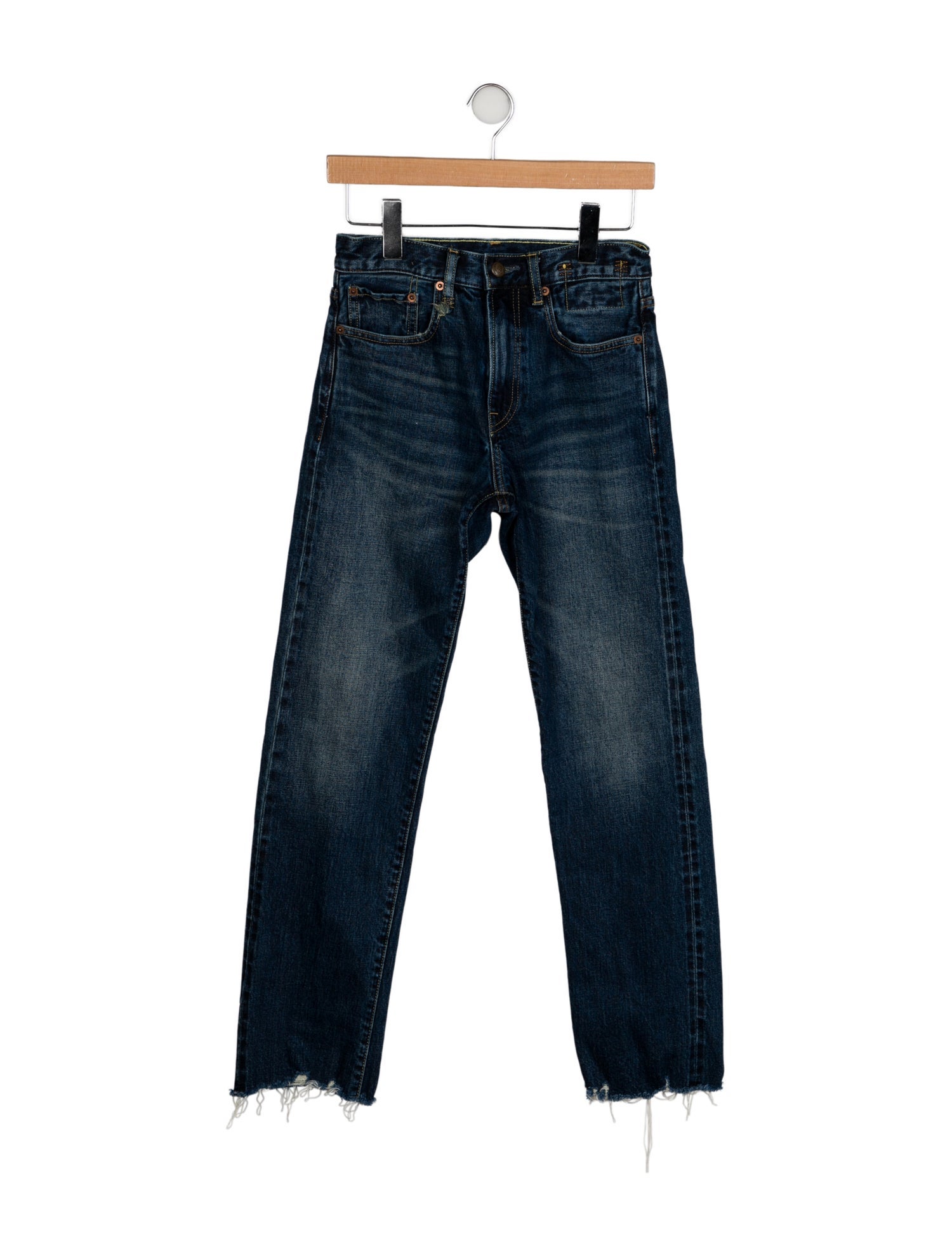 R13 Mid-Rise Skinny Leg Jeans