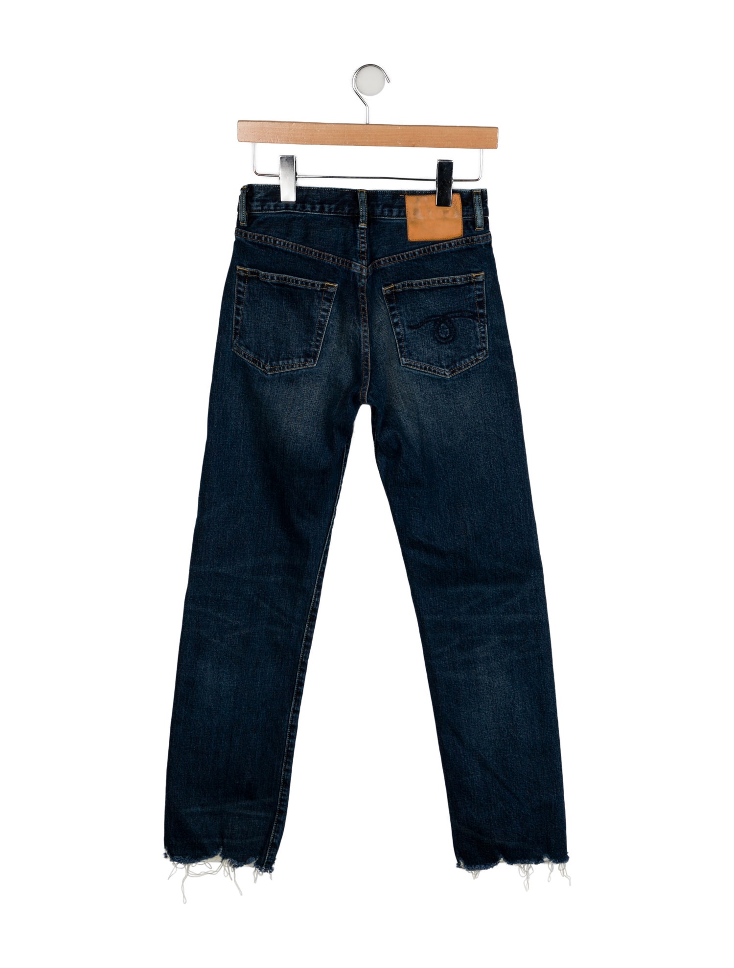 R13 Mid-Rise Skinny Leg Jeans