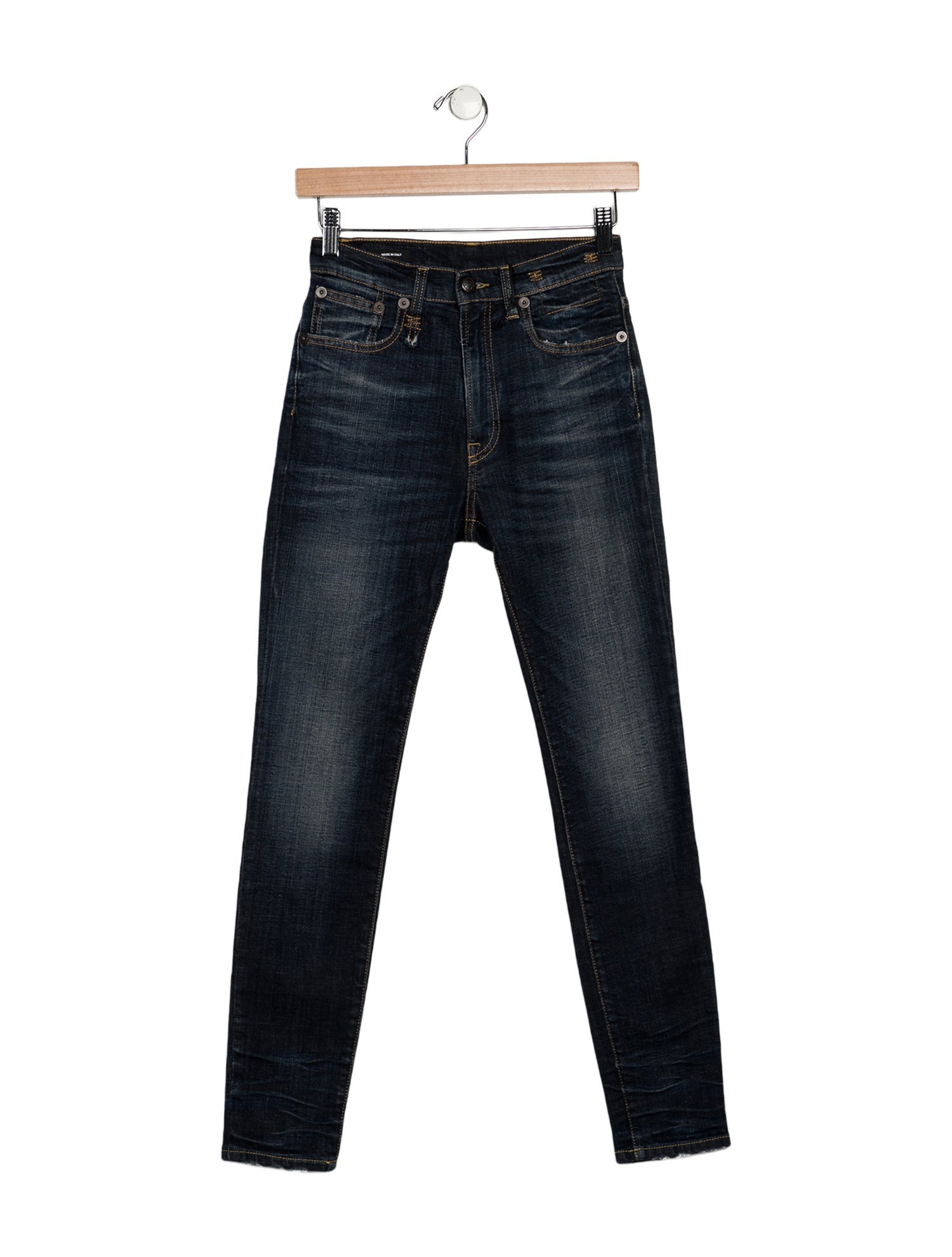 R13 Mid-Rise Skinny Leg Jeans w/ Tags
