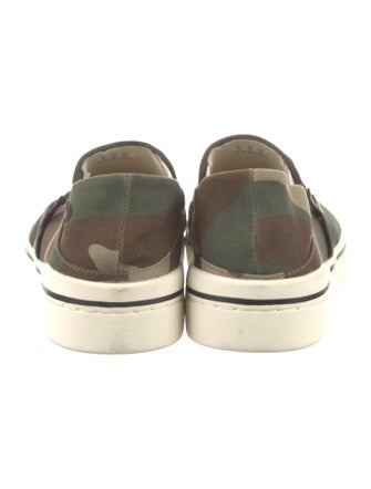 R13 Canvas Printed Sneakers