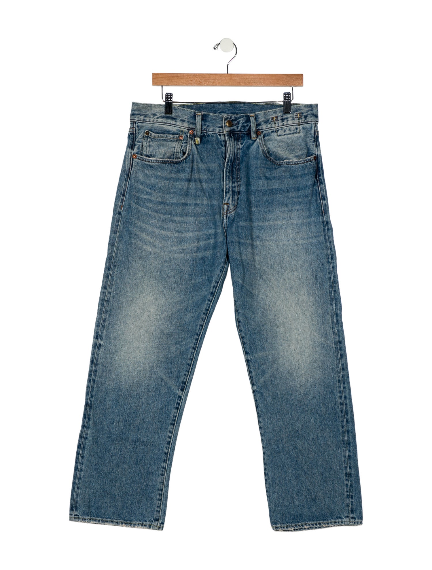 R13 High-Rise Wide Leg Jeans
