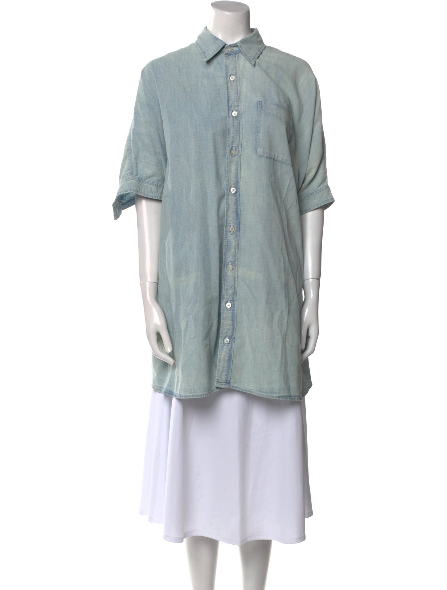 R13 Three-Quarter Sleeve Tunic