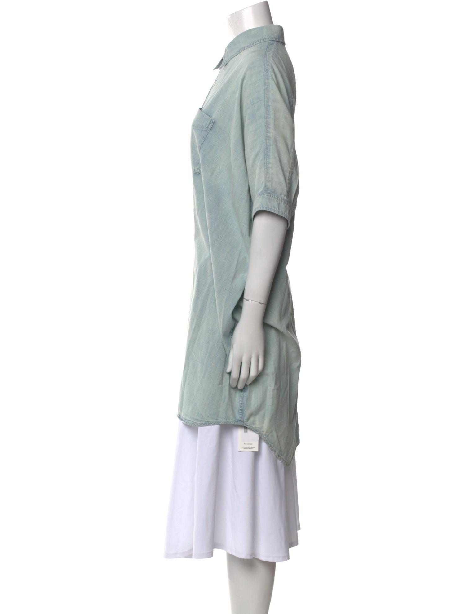 R13 Three-Quarter Sleeve Tunic