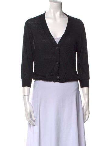 R13 Knitwear Linen V-Neck Sweater XS