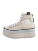 R13 Canvas Wedge Sneakers