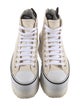 R13 Canvas Wedge Sneakers