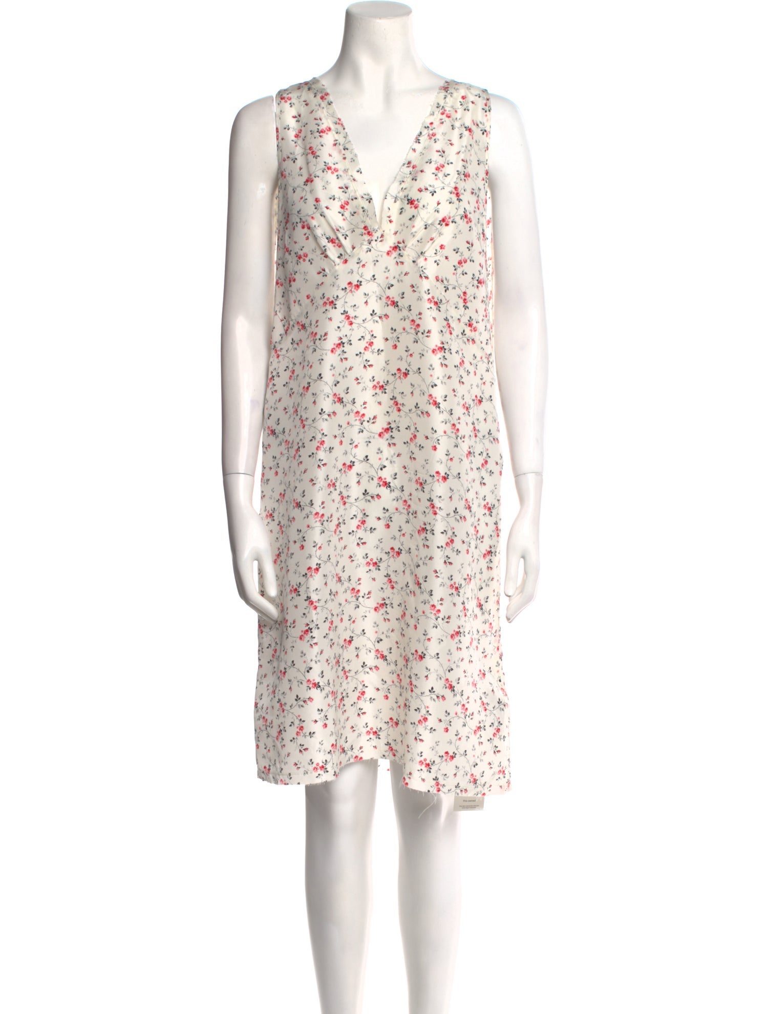 R13 Silk Knee-Length Dress