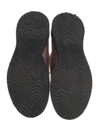 R13 Canvas Floral Print Combat Boots