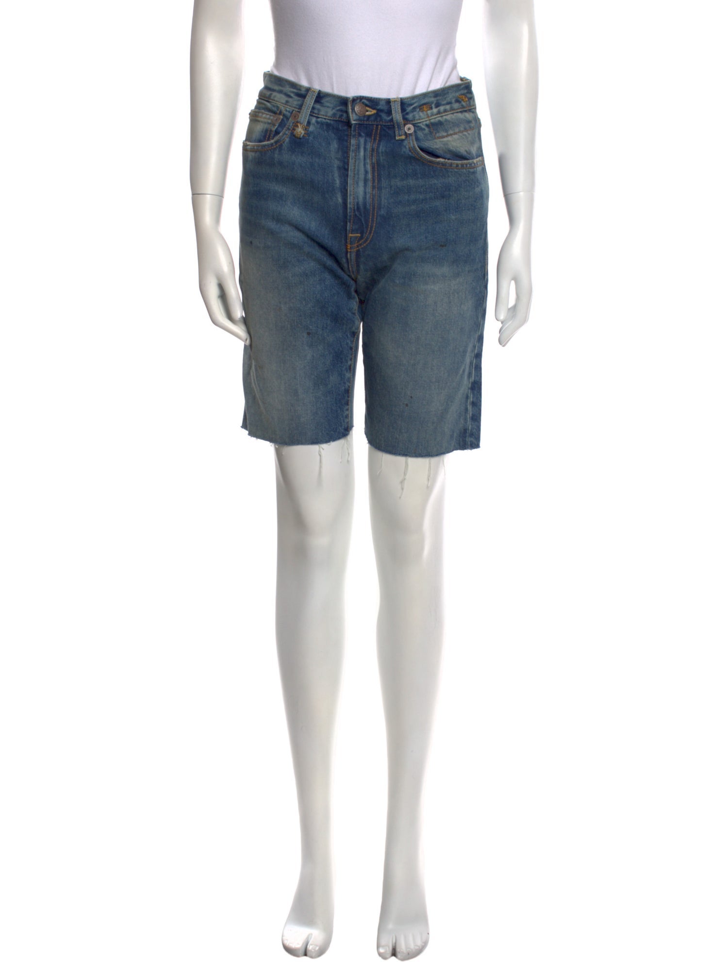 R13 Knee-Length Shorts
