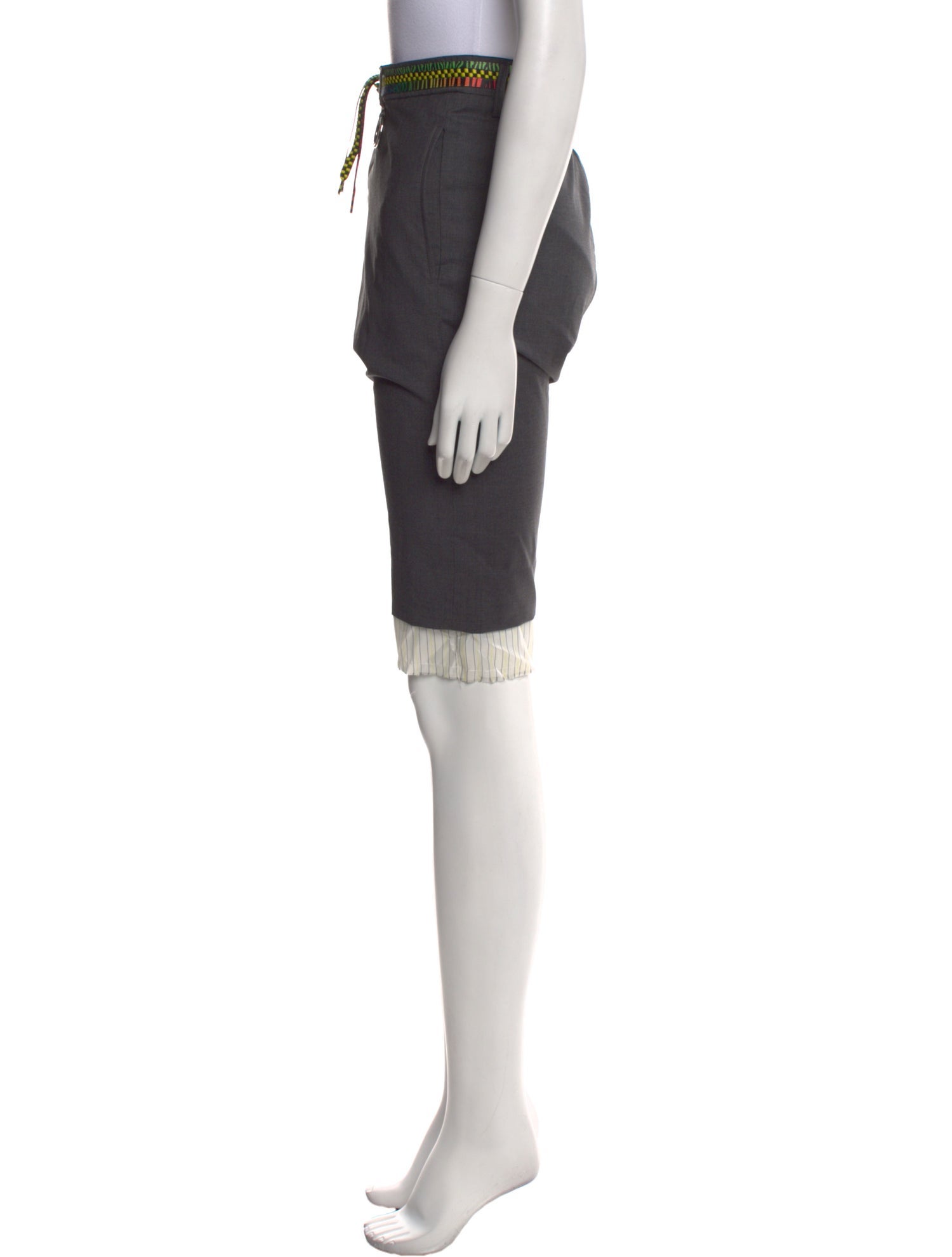 R13 Wool Knee-Length Shorts