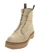 R13 Suede Combat Boots