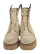 R13 Suede Combat Boots