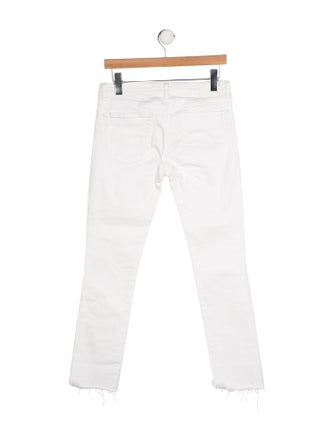 R13 Mid-Rise Straight Leg Jeans