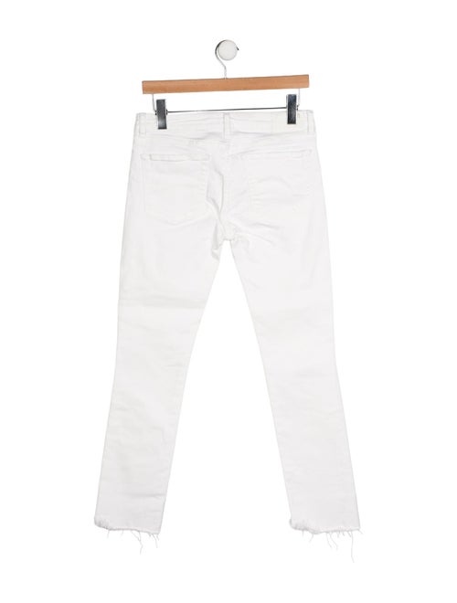 R13 Mid-Rise Straight Leg Jeans