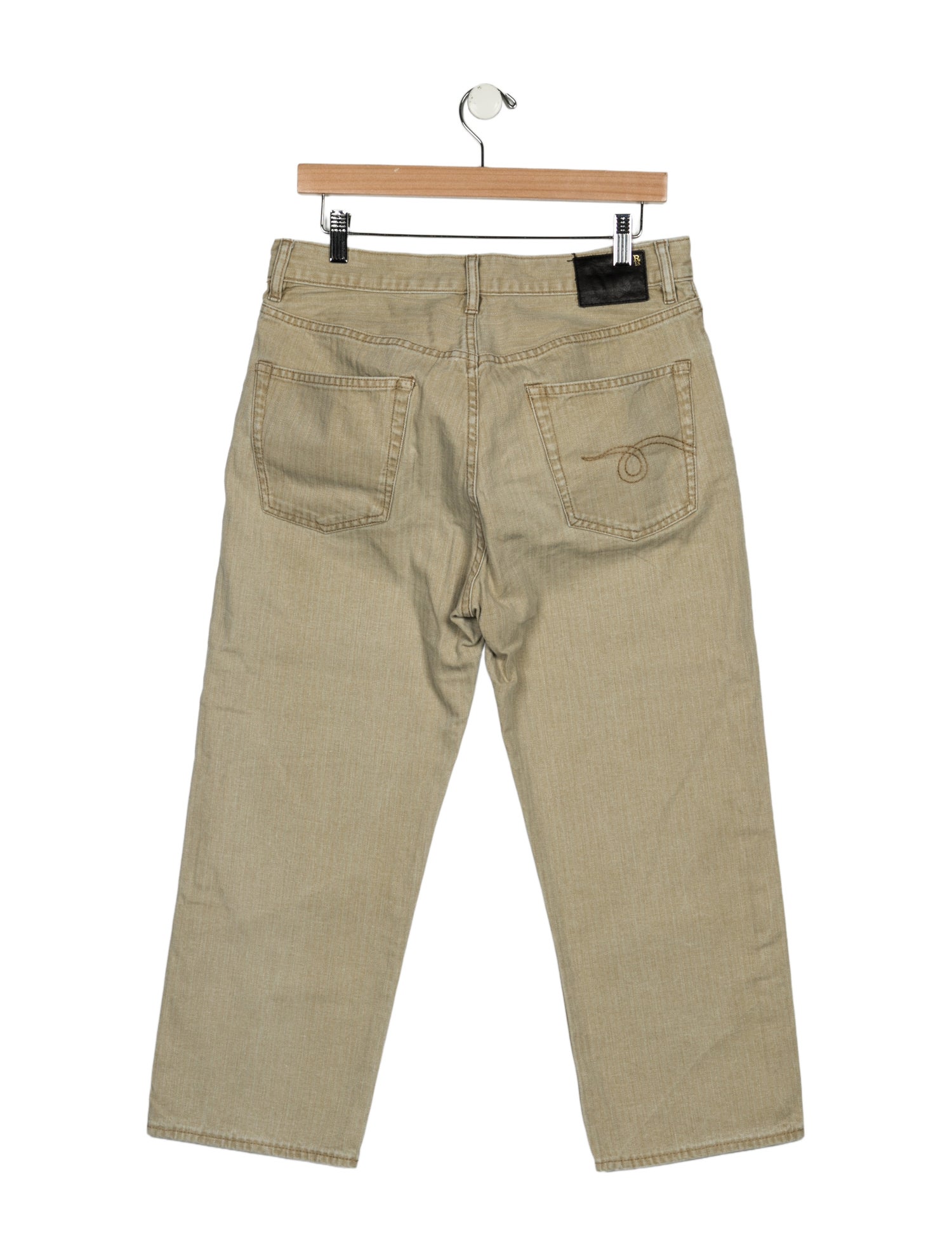 R13 High-Rise Wide Leg Jeans