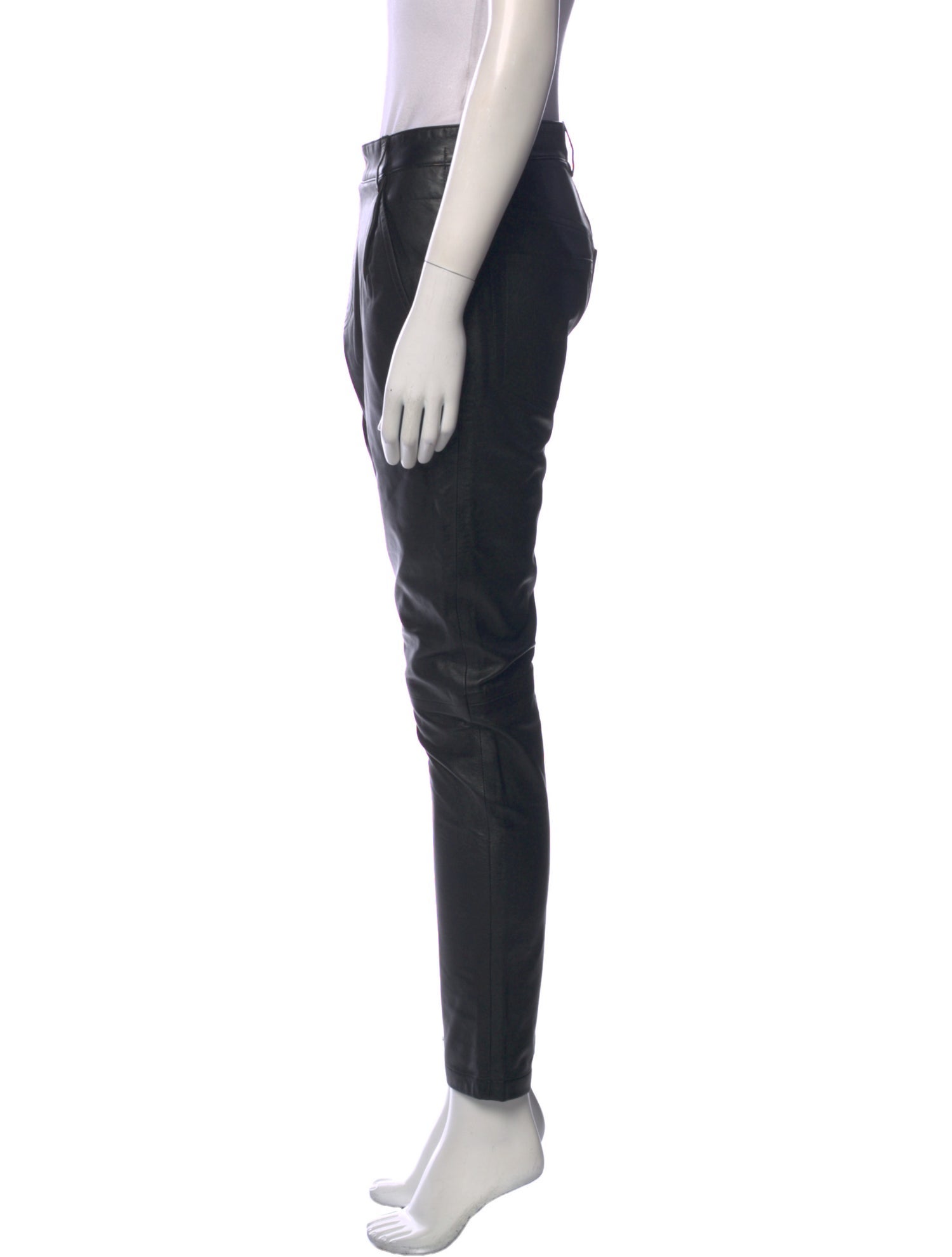 R13 Lamb Leather Skinny Leg Pants