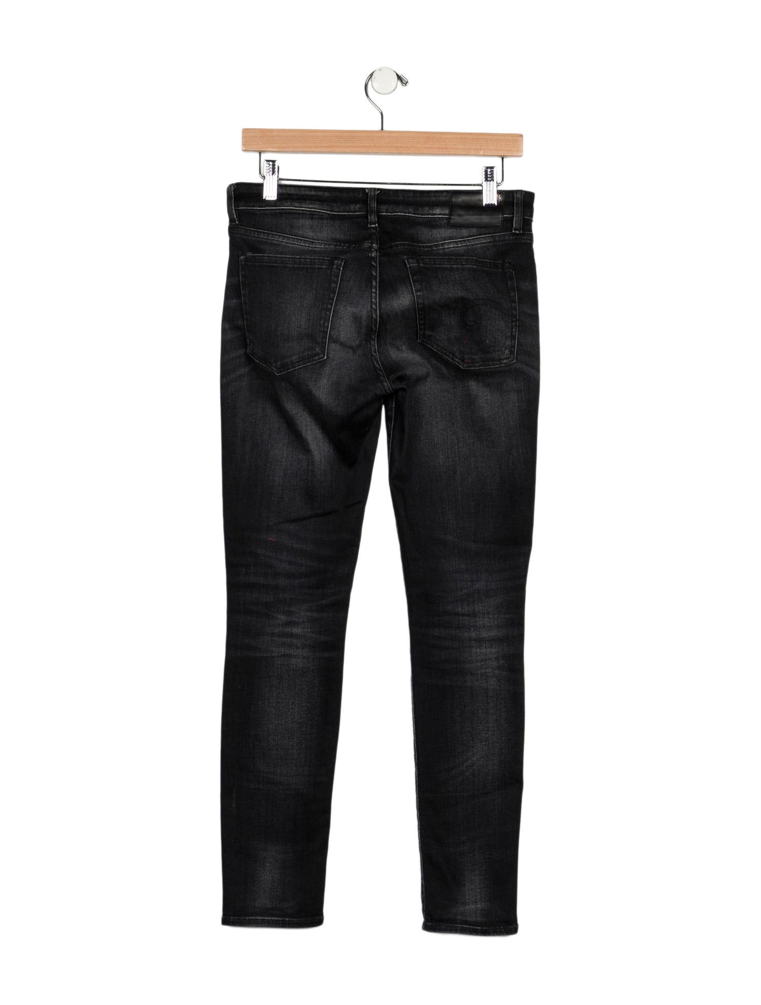 R13 Mid-Rise Skinny Leg Jeans