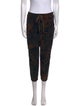 R13 Printed Skinny Leg Pants