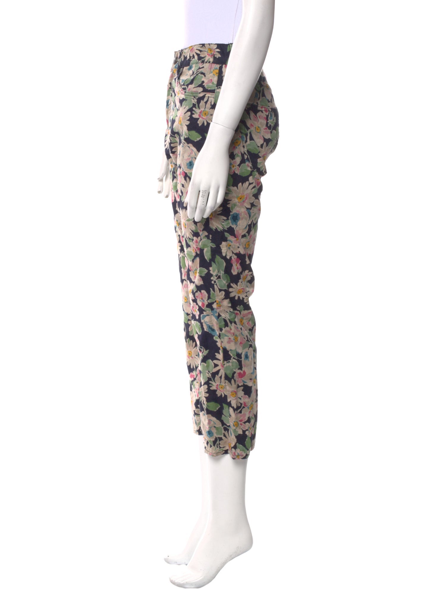 R13 Printed Skinny Leg Pants