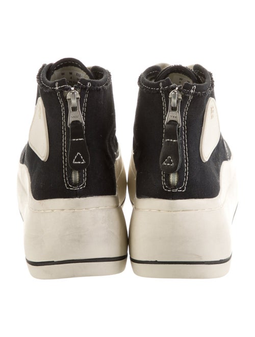 R13 Canvas Wedge Sneakers