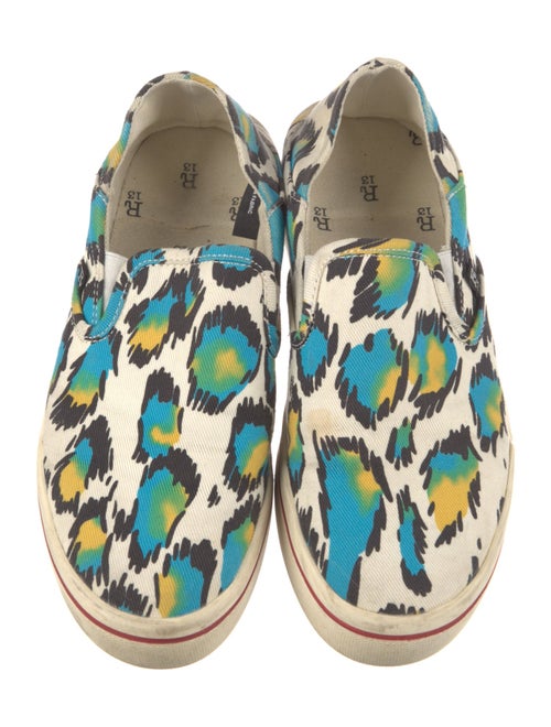 R13 Canvas Printed Sneakers
