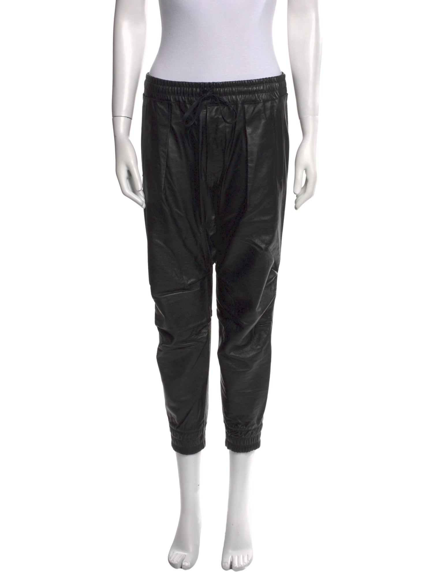 R13 Leather Skinny Leg Pants