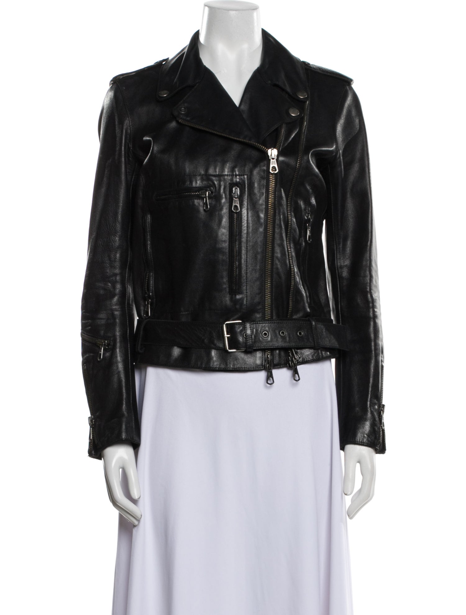 R13 Leather Biker Jacket