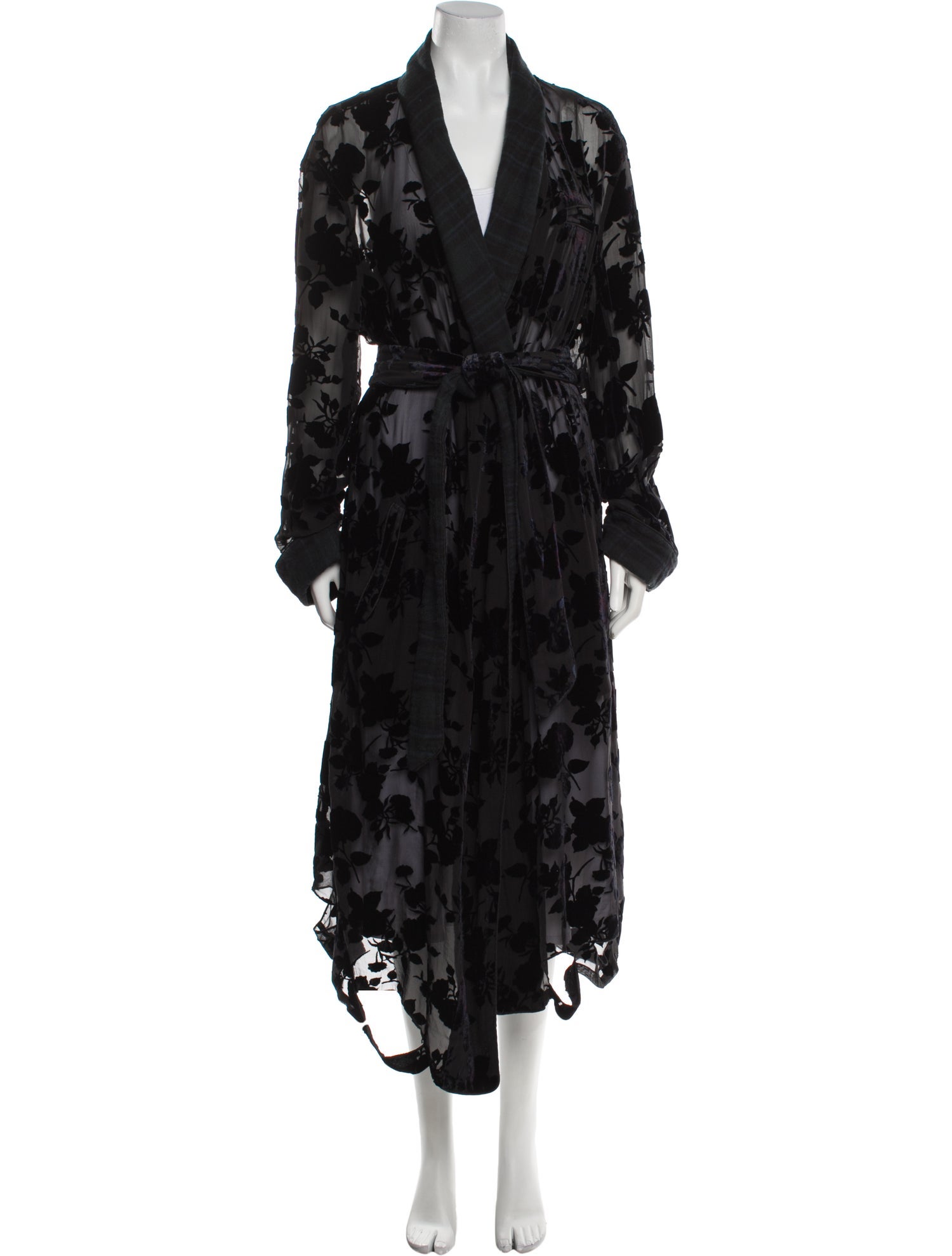 R13 Floral Print Cape