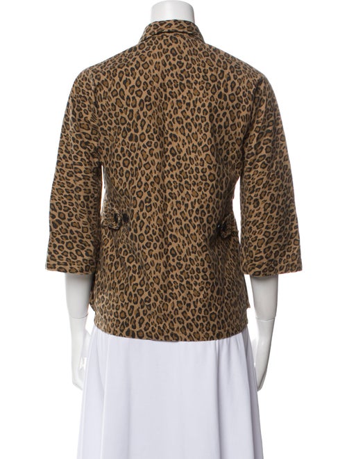 R13 Animal Print Utility Jacket