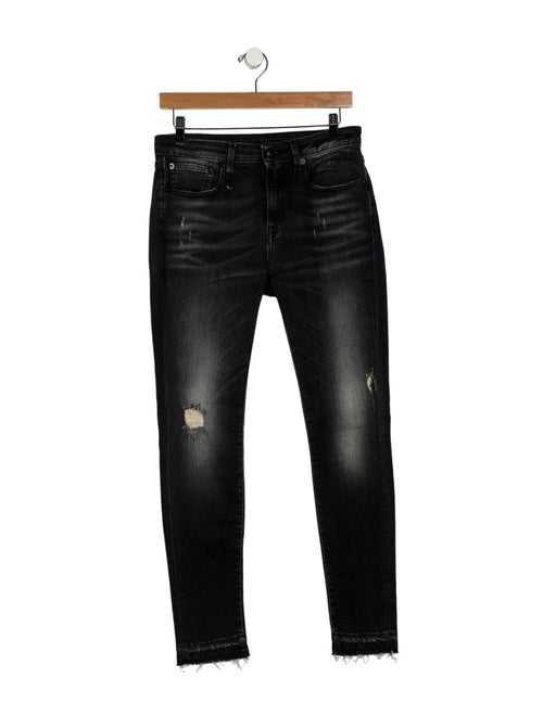 R13 Mid-Rise Skinny Leg Jeans