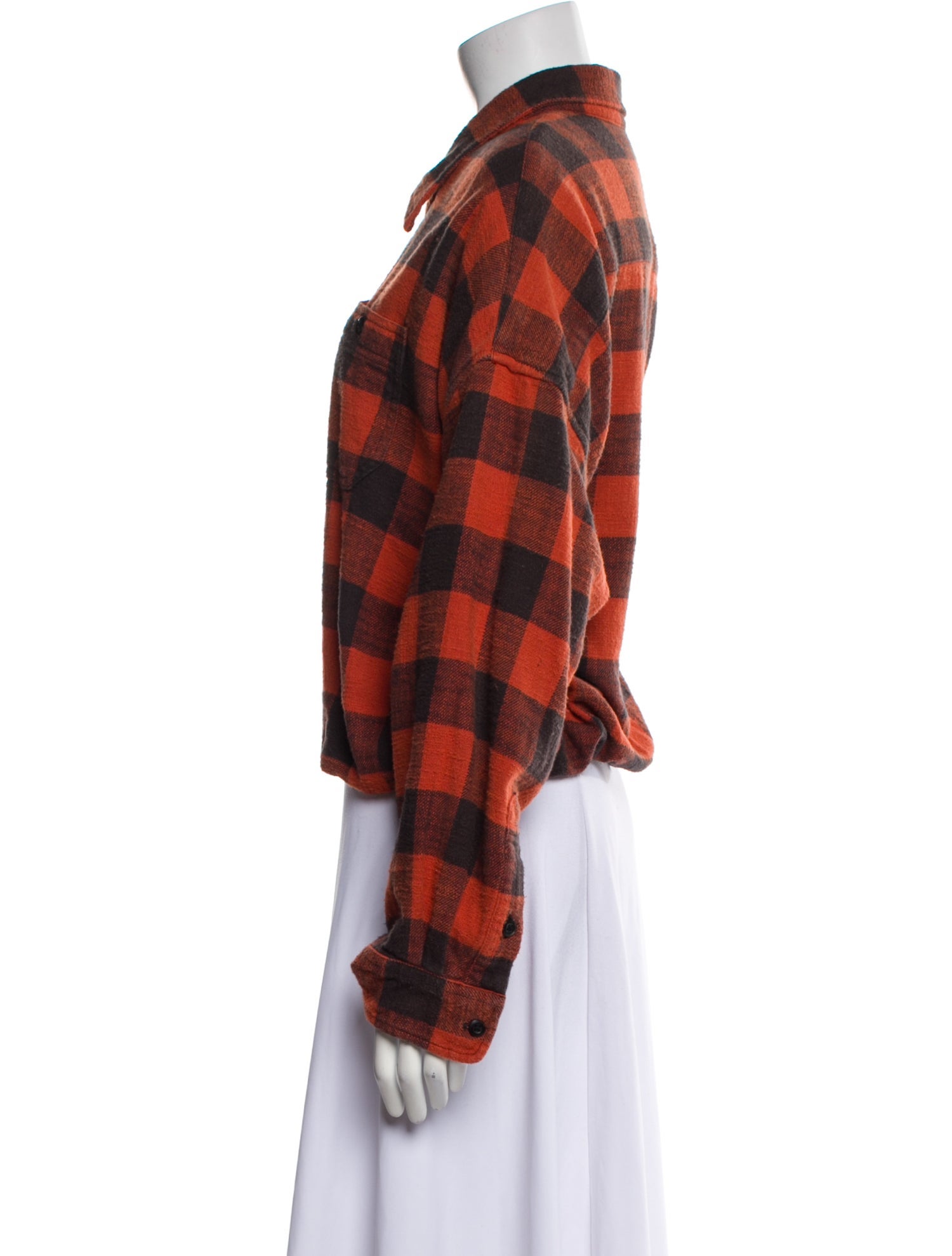 R13 2021 GATHERED HEM WORKSHIRT Blazer