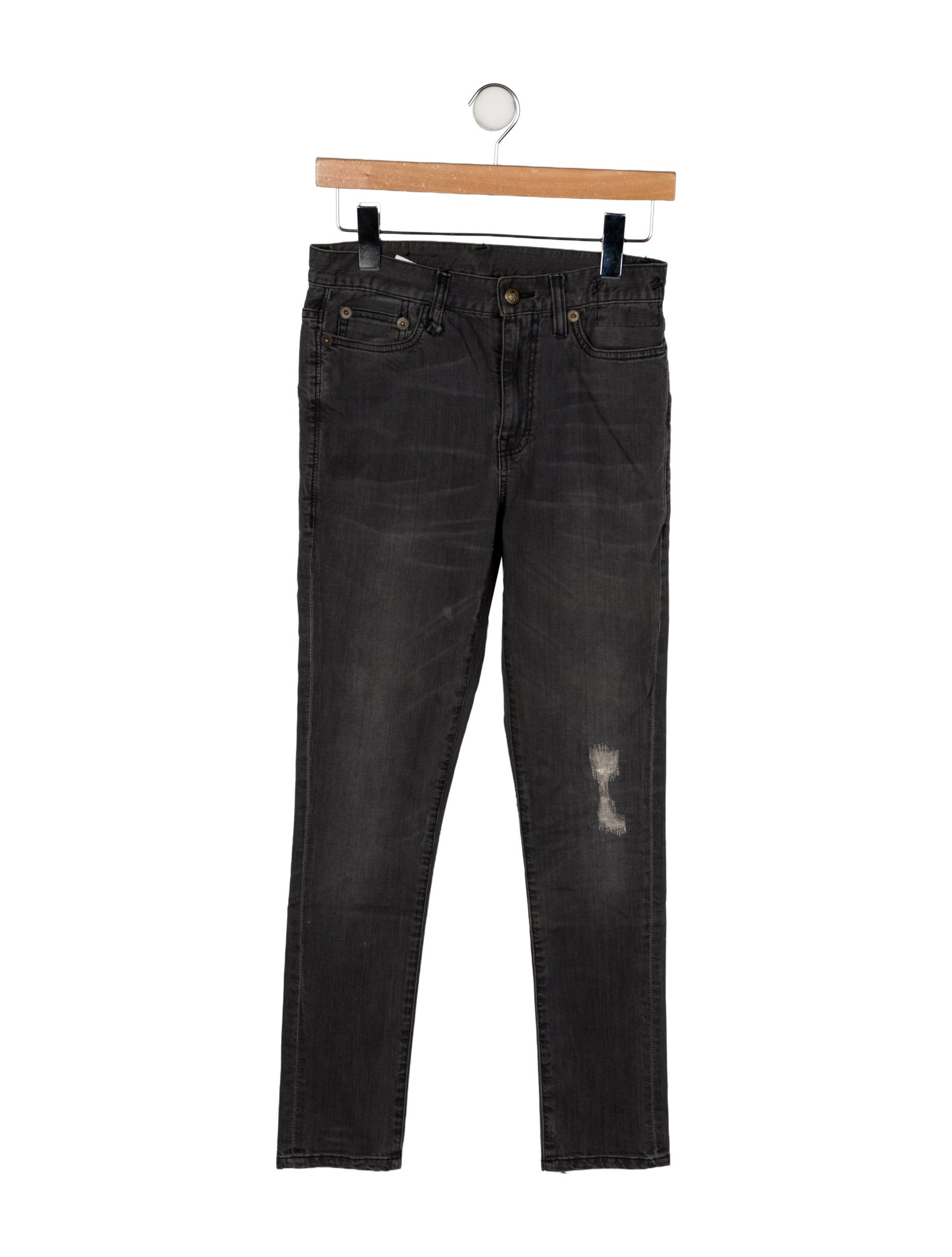 R13 Mid-Rise Skinny Leg Jeans