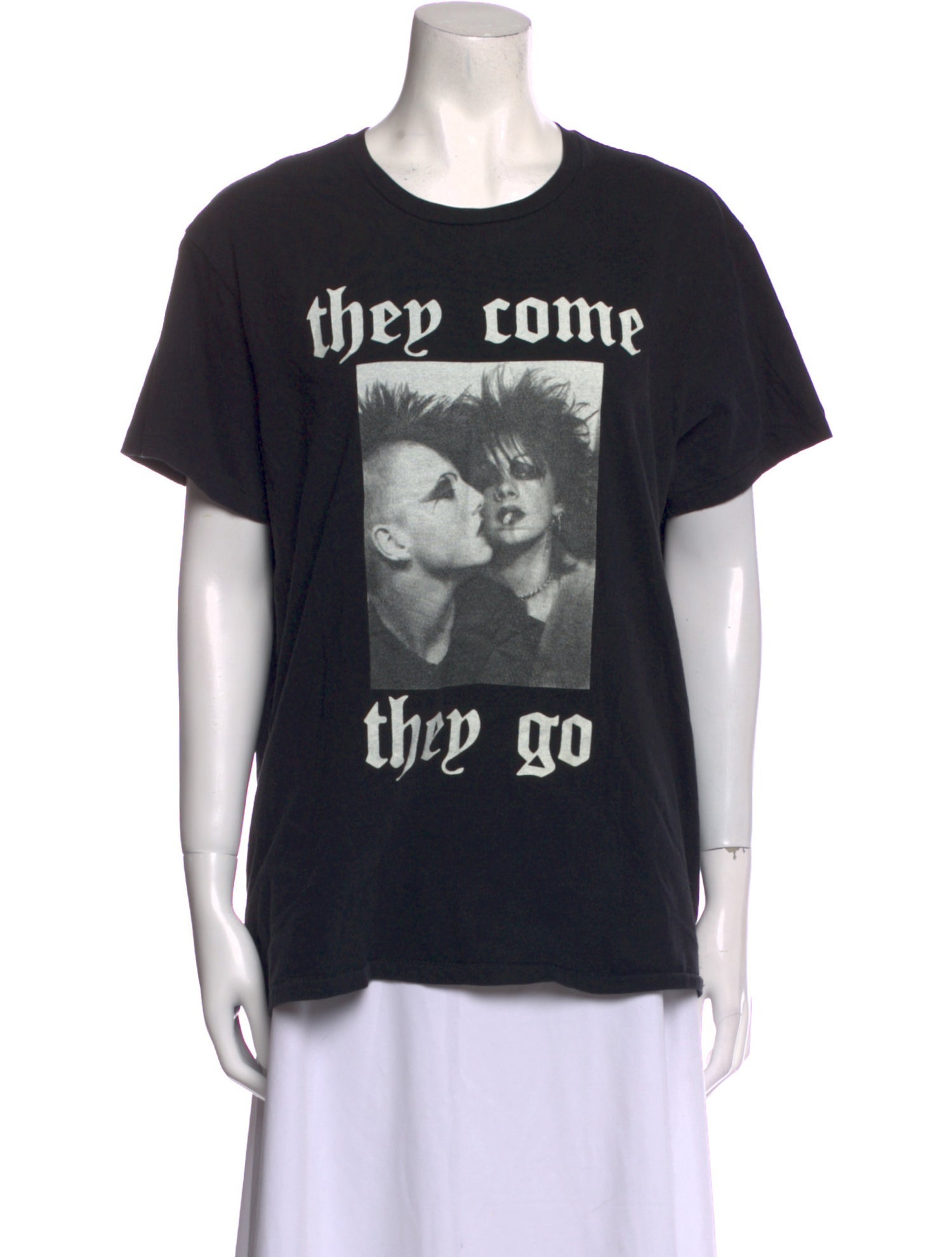 R13 Graphic Print Crew Neck T-Shirt
