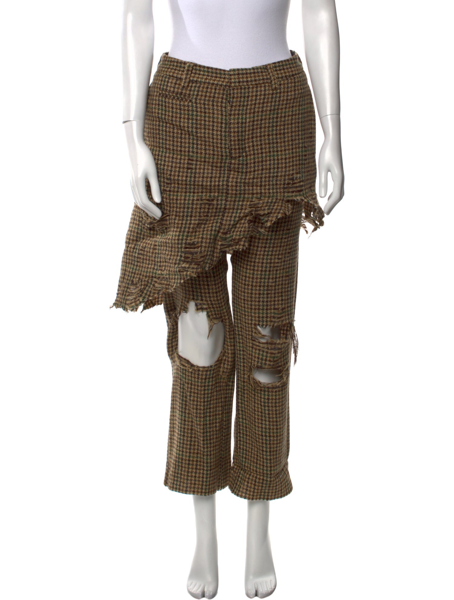 R13 Wool Straight Leg Pants