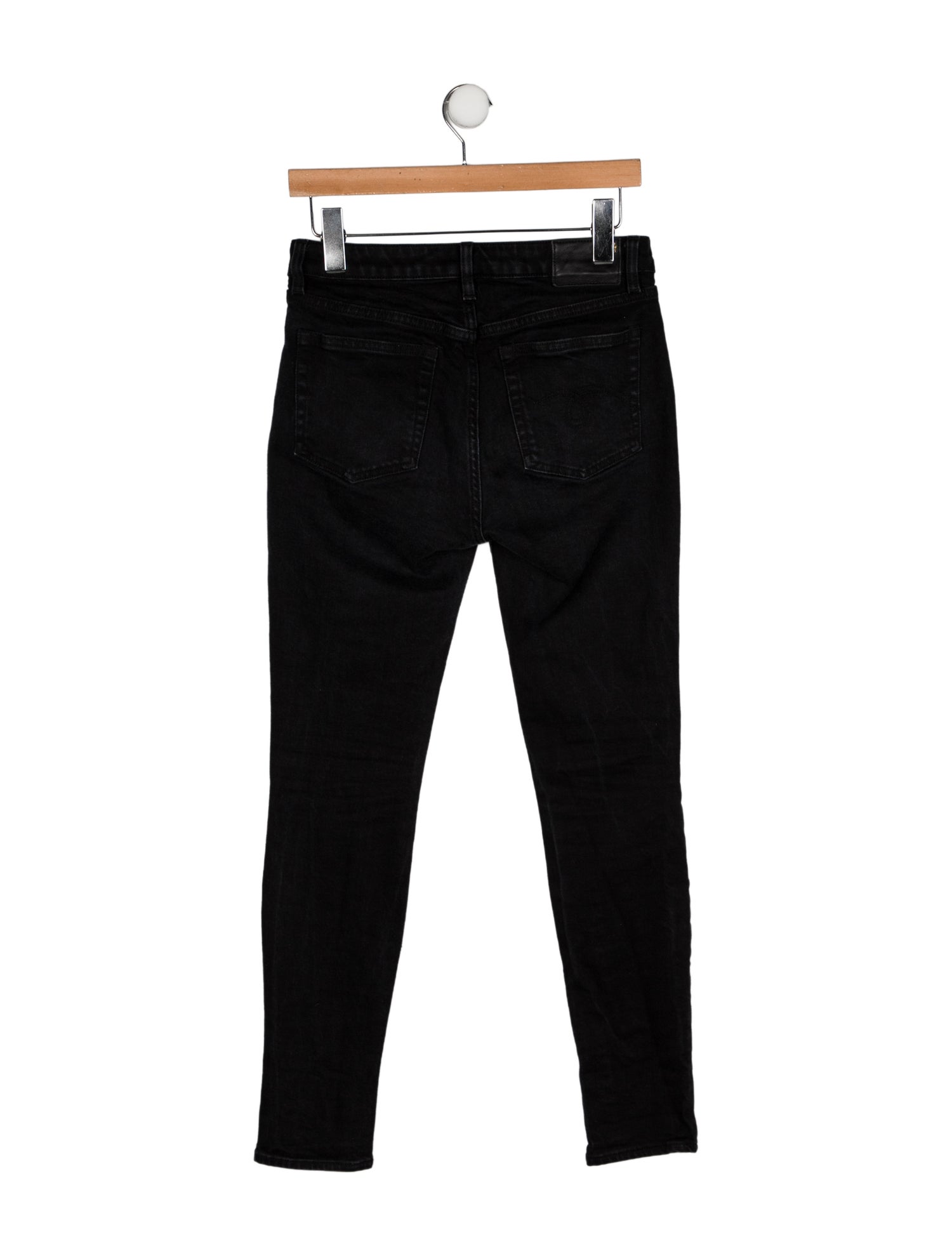 R13 Mid-Rise Skinny Leg Jeans