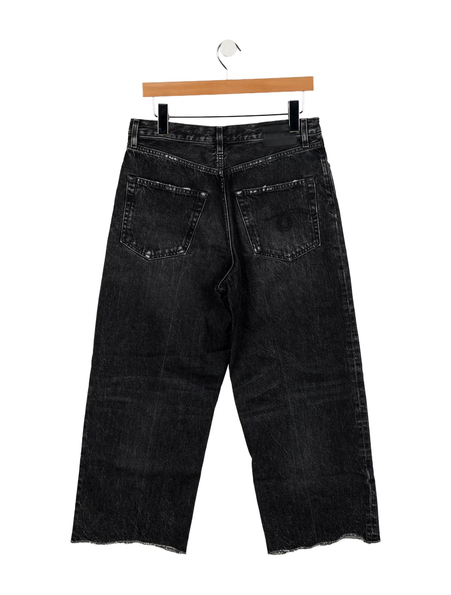 R13 High-Rise Wide Leg Jeans