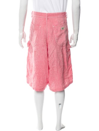 R13 Linen Flat Front Shorts