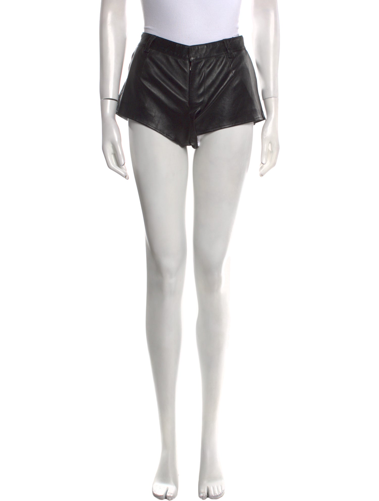 R13 Leather Mini Shorts w/ Tags