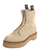 R13 Suede Combat Boots