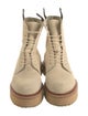 R13 Suede Combat Boots