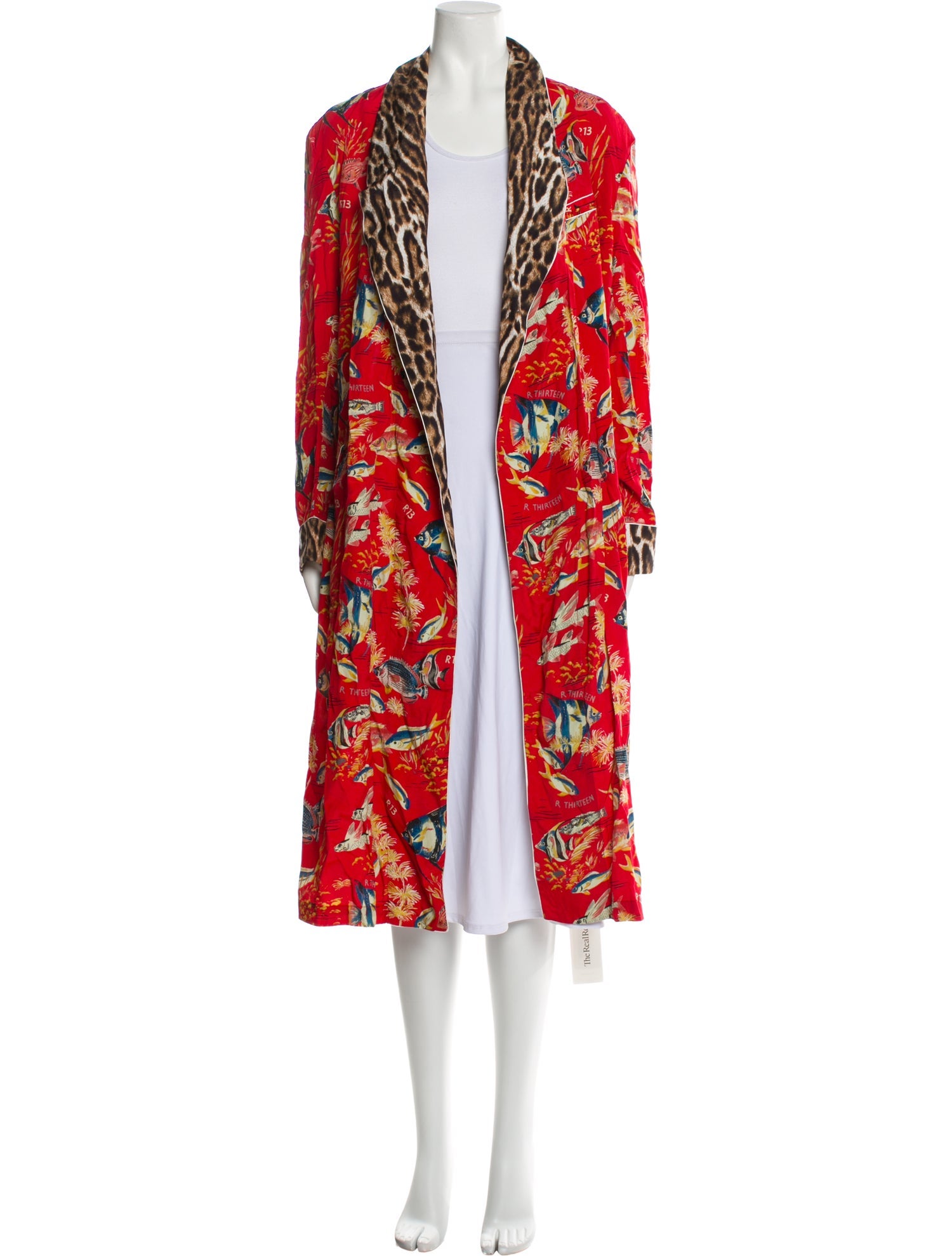 R13 Printed Robe