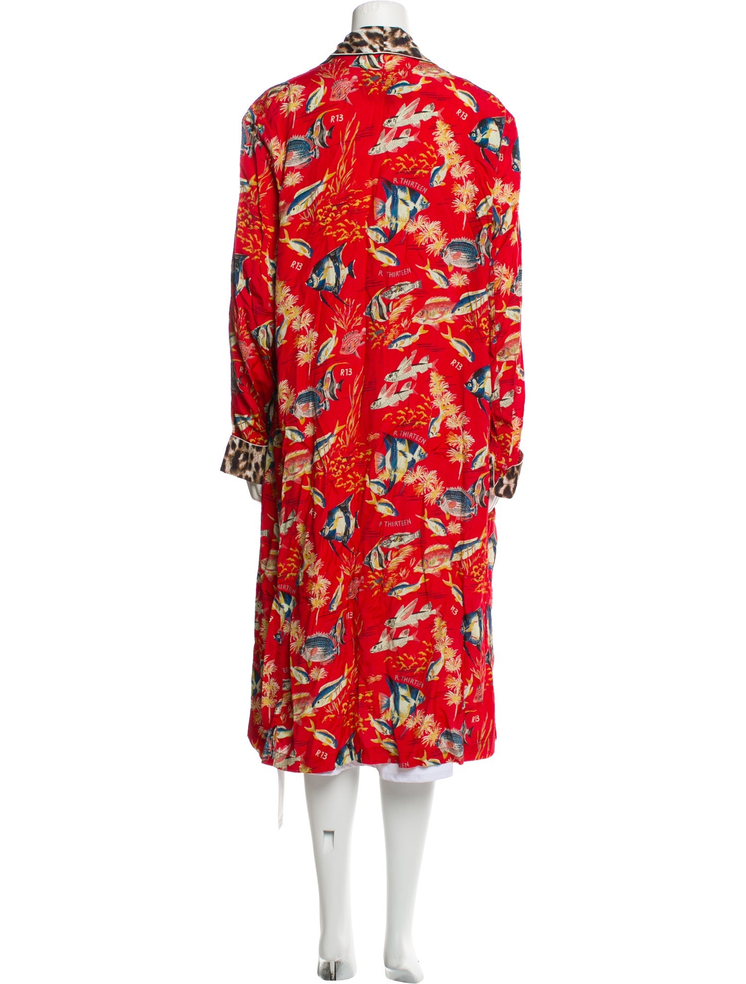 R13 Printed Robe