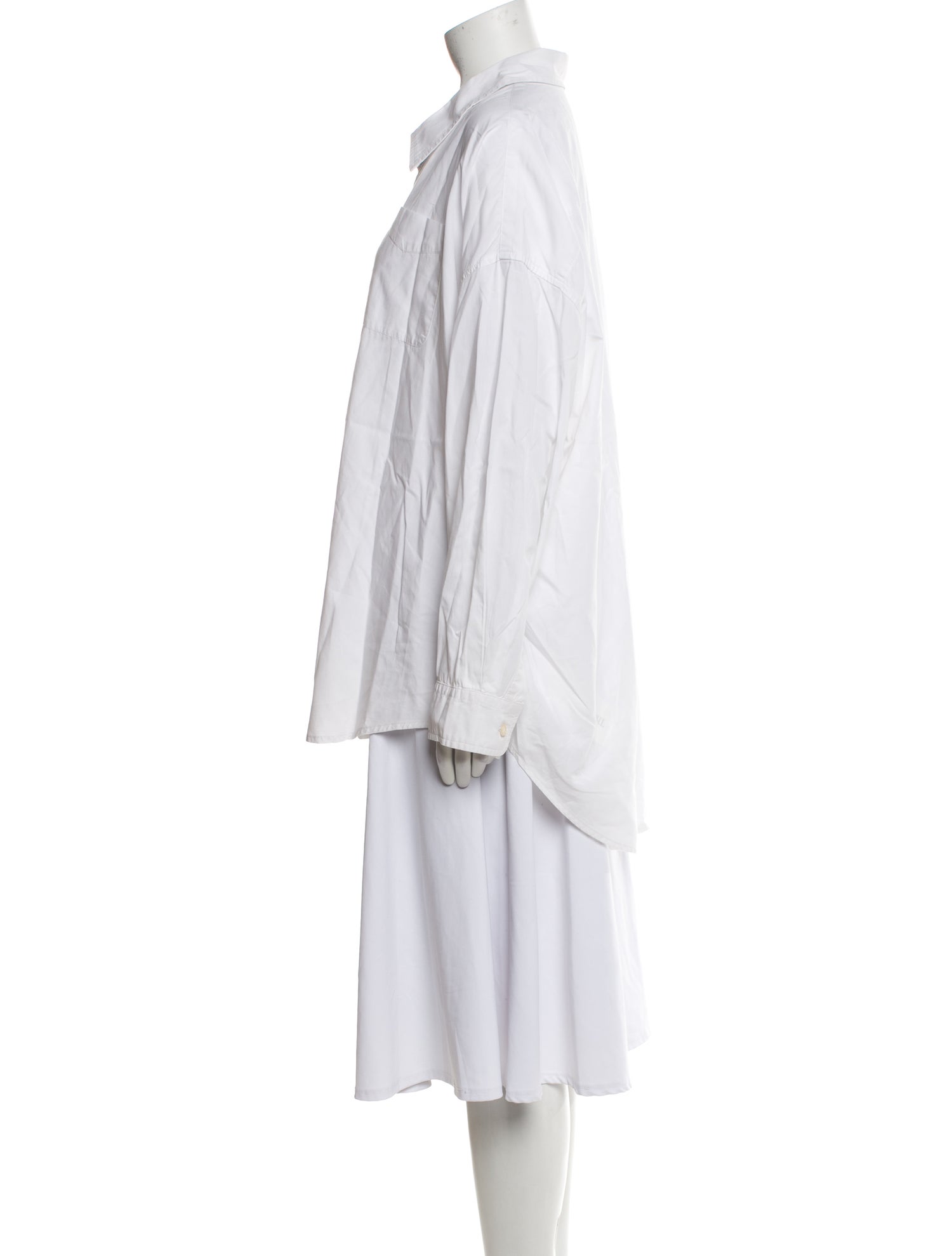 R13 Long Sleeve Button-Up Top