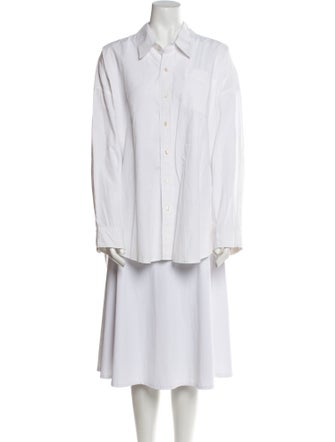 R13 Long Sleeve Button-Up Top