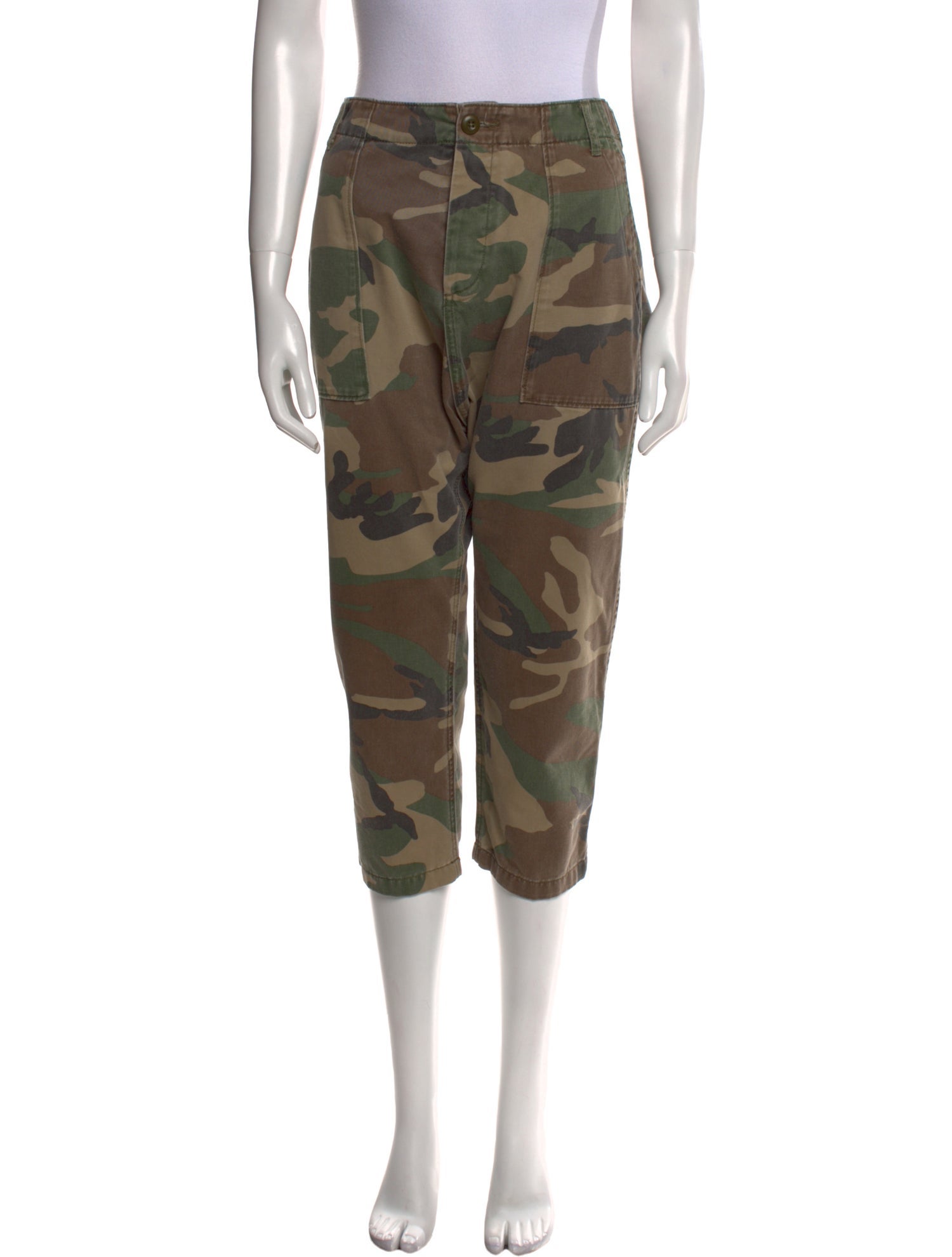 R13 Printed Straight Leg Pants