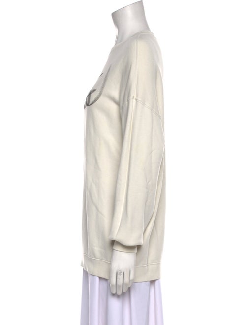 R13 Graphic Print Crew Neck Sweatshirt