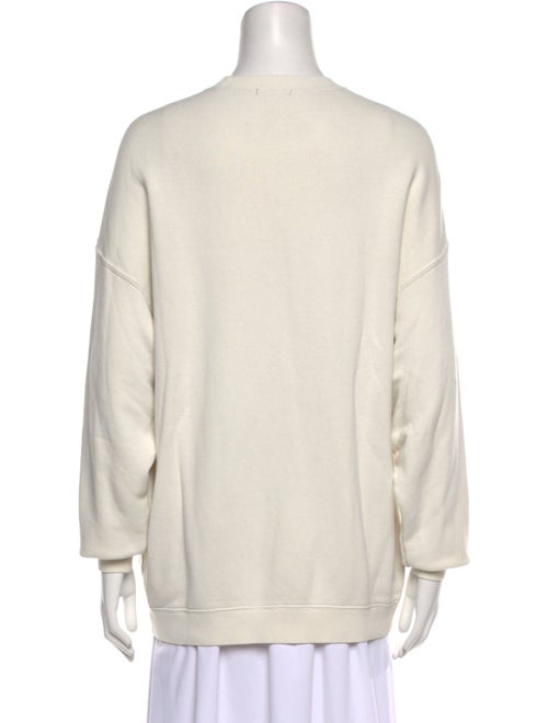 R13 Graphic Print Crew Neck Sweatshirt