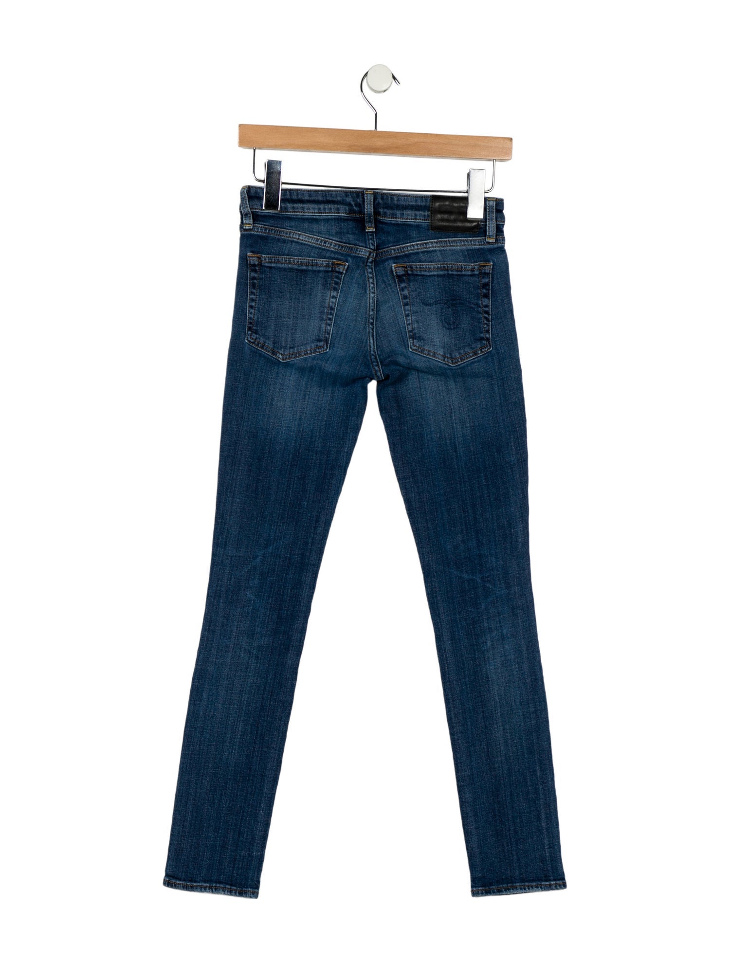 R13 Low-Rise Skinny Leg Jeans